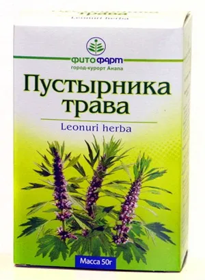 Пустырника трава, сырье растительное измельченное, 50 г, 1 шт., Фитофарм