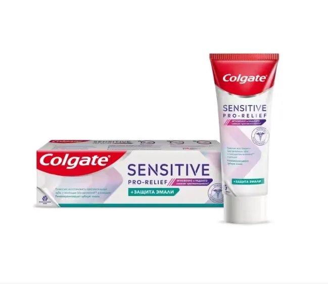 Colgate Sensitive Pro-Relief зубная паста, паста зубная, для чувствительных зубов, 75 мл, 1 шт.