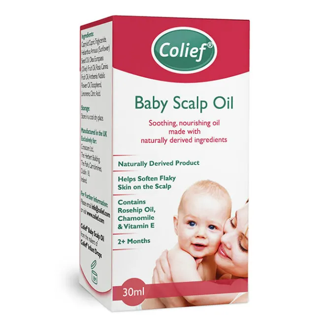 Colief Baby Scalp Oil Колиф масло от корочек на голове младенца, капли, 30 мл, 1 шт.