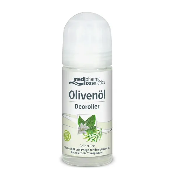 Medipharma Cosmetics Olivenol Дезодорант роликовый Зеленый чай, дезодорант-ролик, 50 мл, 1 шт.