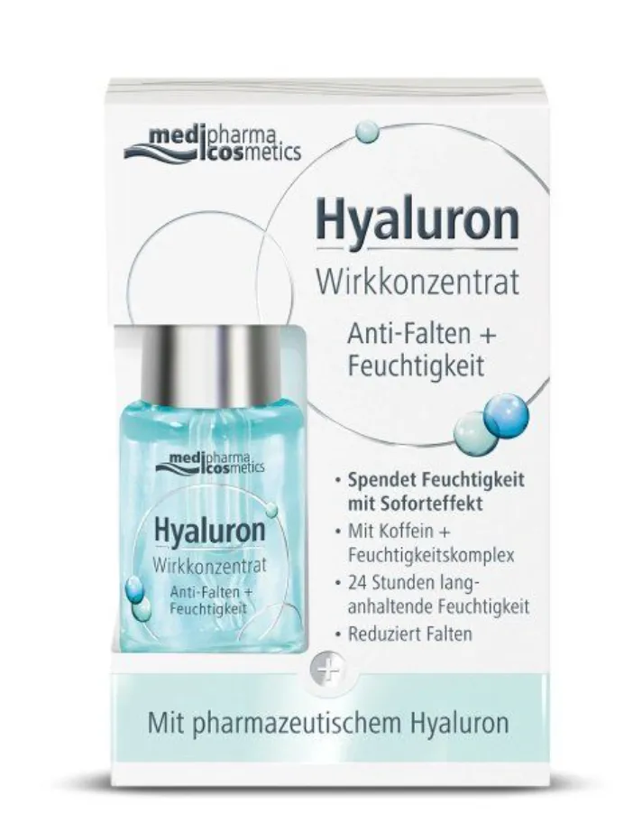 Medipharma Hyaluron Сыворотка для лица, сыворотка, Увлажнение, 13 мл, 1 шт.