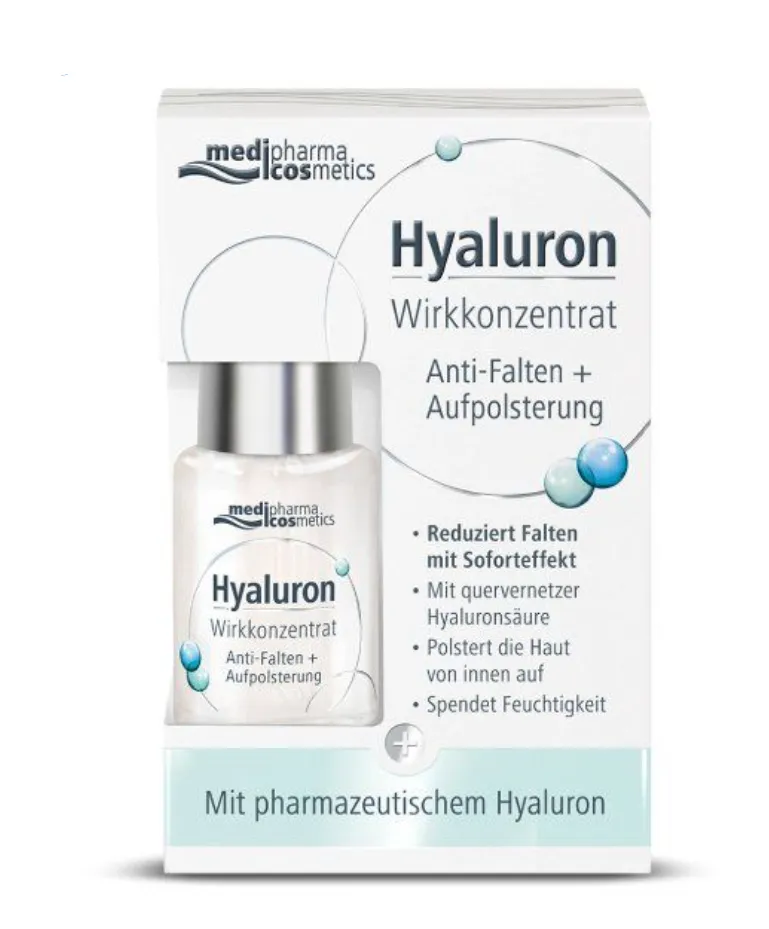 Medipharma Hyaluron Сыворотка для лица, сыворотка, упругость, 13 мл, 1 шт.