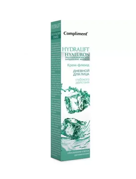 Compliment Hidralift Hyaluron Крем-флюид глубокого действия, крем, дневной, 50 мл, 1 шт.