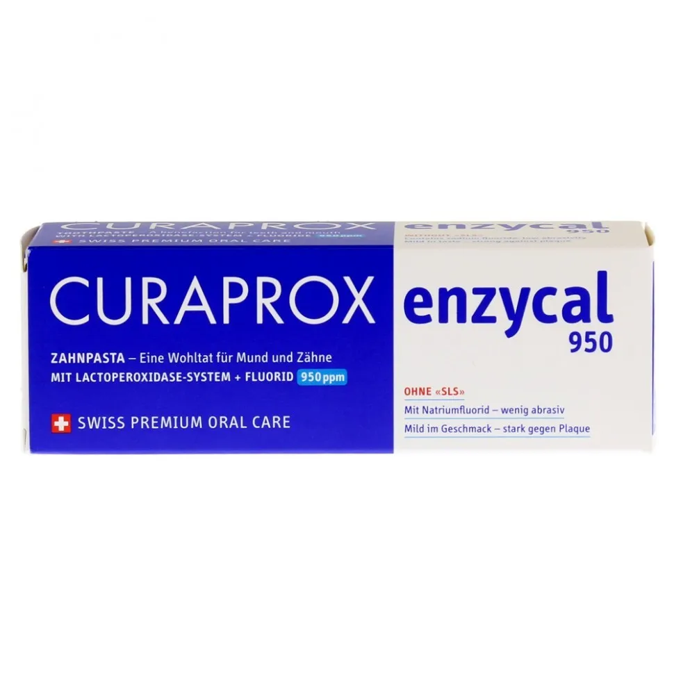 Curaprox Enzycal 950 Зубная паста, паста зубная, 75 мл, 1 шт.