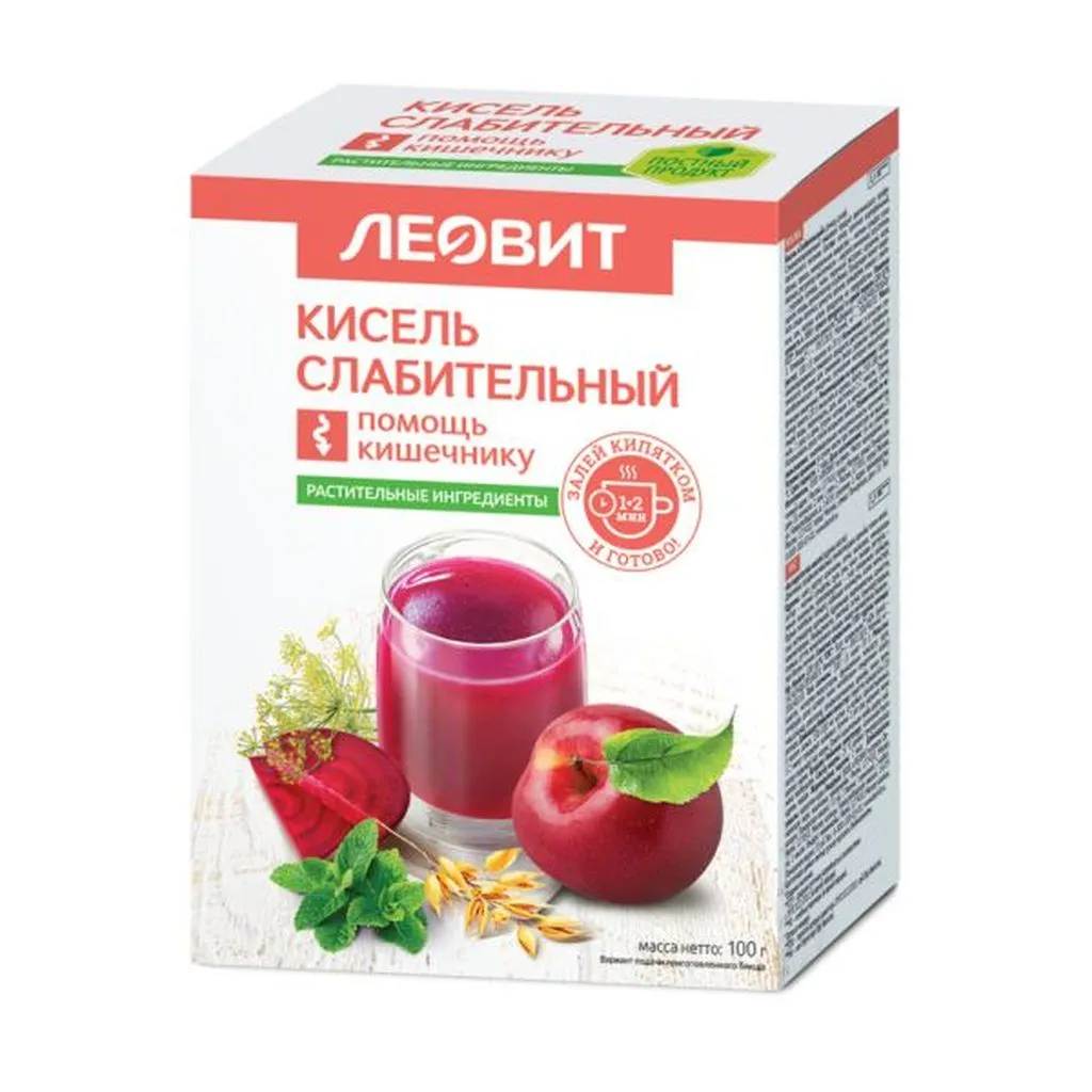 Кисель Слабительный, гранулы, 20 г, 5 шт.