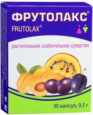 ФрутоЛакс, 0.5 г, капсулы, 30 шт.