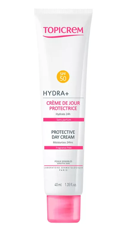 Topicrem hydra+ Крем дневной для лица SPF50, крем, 40 мл, 1 шт.