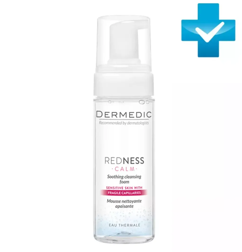 Dermedic Redness Пена для лица очищающая, пена, успокаивающая, 150 мл, 1 шт.