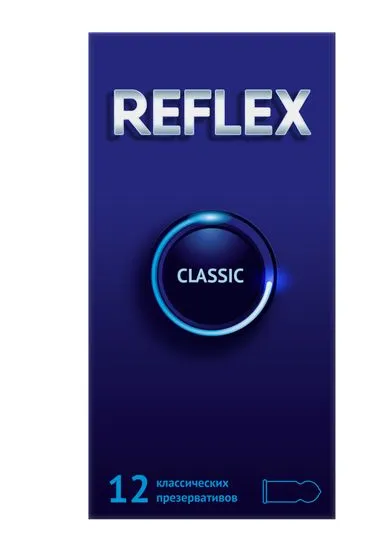 Reflex Classic Презервативы, набор презервативов, 12 шт.