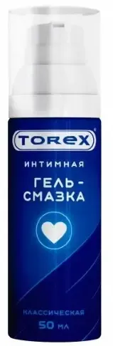 Torex гель-смазка интимная классическая, гель, флакон с дозатором, 50 мл, 1 шт.