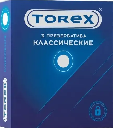 Torex презервативы классические, 3 шт.