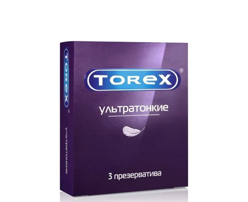 Torex презервативы ультратонкие, 3 шт.