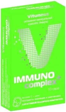 Vitumnus Immuno Комплекс для иммунитета, порошок для приема внутрь, 2 г, 10 шт.