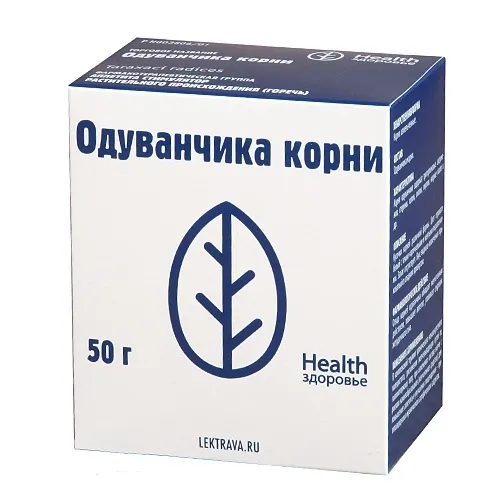 Одуванчика корни, сырье растительное измельченное, 50 г, 1 шт.