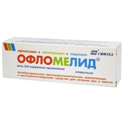 Офломелид, мазь для наружного применения, 100 г, 1 шт.