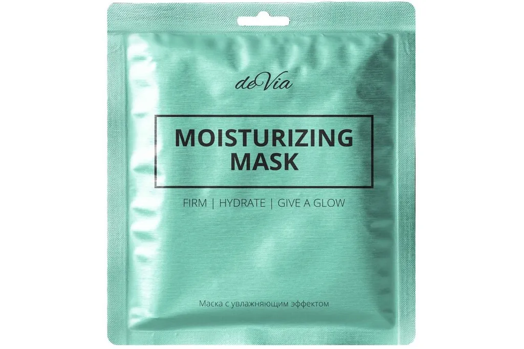 Devia Moisturizing Маска тканевая для лица, маска для лица, увлажняющая, 1 шт.