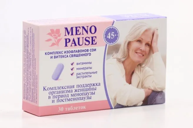 Menopause Комплекс изофлавонов сои и витекса спящего, таблетки, 30 шт.