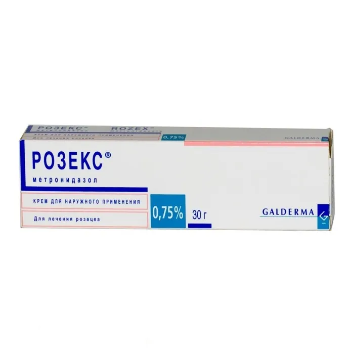 Розекс, 0.75%, крем для наружного применения, 30 г, 1 шт.