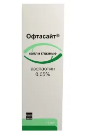 Офтасайт, 0.05%, капли глазные, 10 мл, 1 шт.