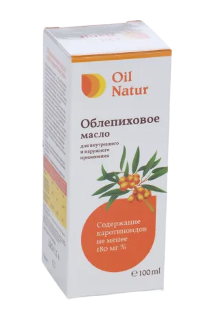 Oil Natur Облепиховое масло, 100 мл, 1 шт.