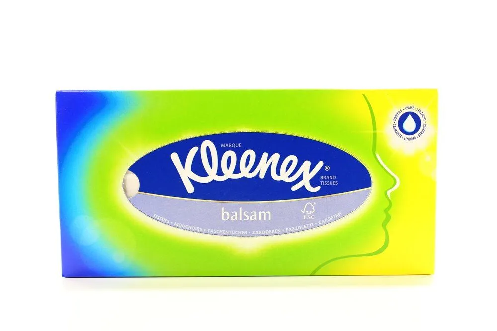 Kleenex Balsam Салфетки в коробке, салфетки, 72 шт.