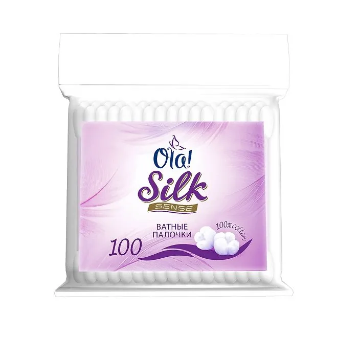 Ola! Silk Sense ватные палочки, в пакете, 100 шт.