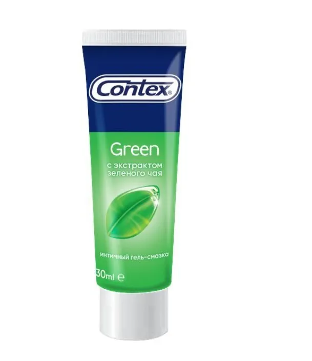 Гель-смазка Contex Green, гель, 30 мл, 1 шт.