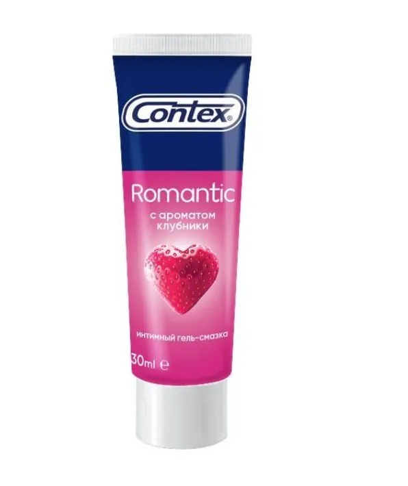 Гель-смазка Contex Romantic, гель, ароматизированный, ароматизирующий, 30 мл, 1 шт.