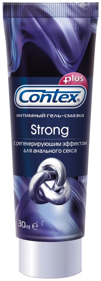 Гель-смазка Contex Strong, гель, с регенерирующим эффектом, 30 мл, 1 шт.