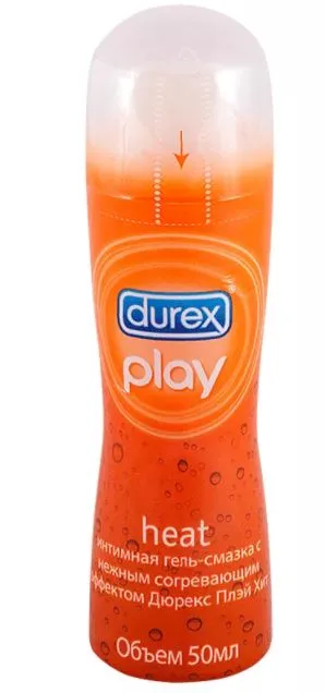 Гель-смазка Durex Play Heat, гель, 50 мл, 1 шт.