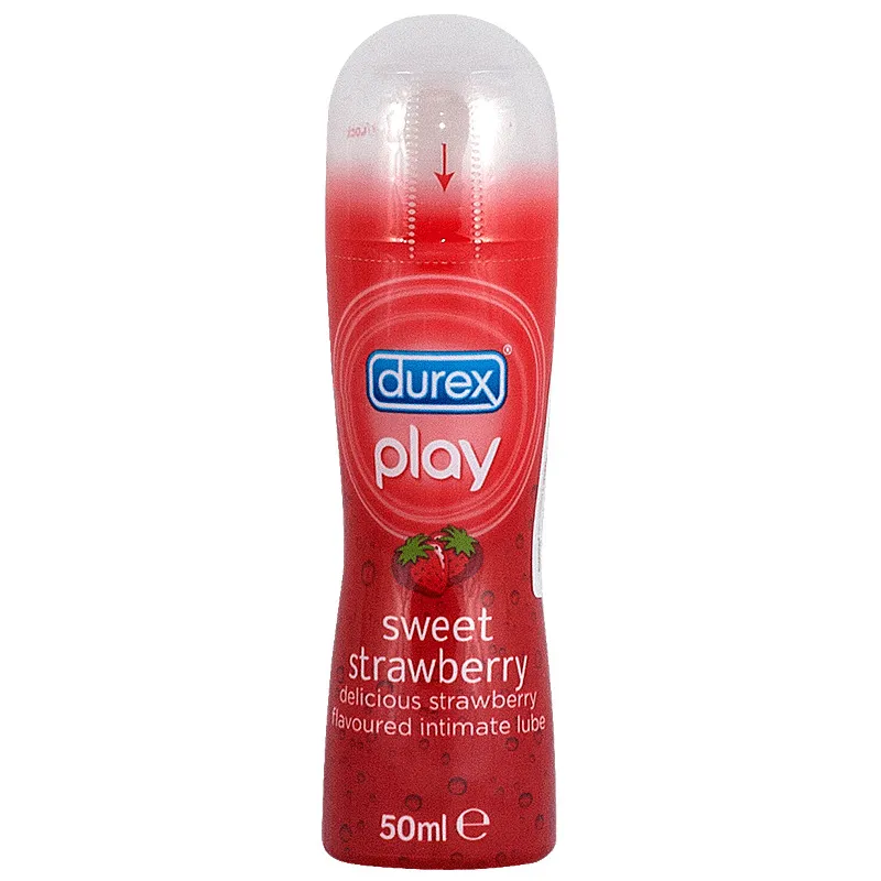 Гель-смазка Durex Play Sweet Strawberry, гель, с ароматом клубники, 50 мл, 1 шт.