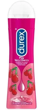 Гель-смазка Durex Play Very Cherry, гель, 100 мл, 1 шт.