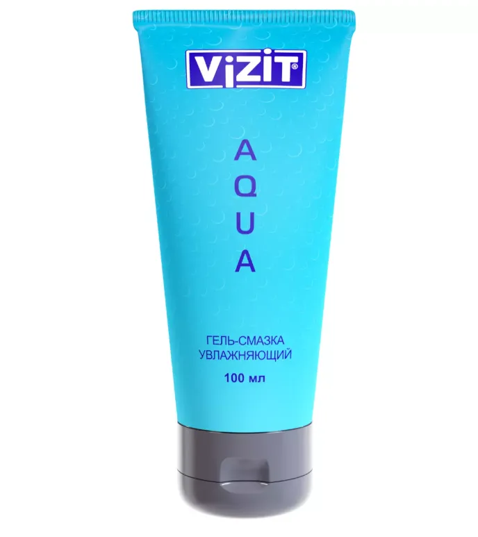 Гель-смазка Vizit Aqua, гель, 100 мл, 1 шт.