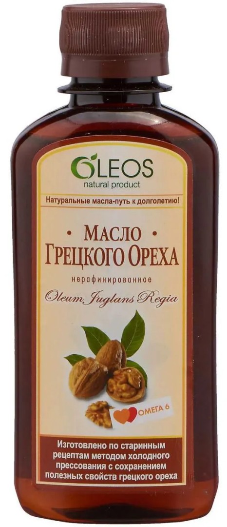 Oleos Масло грецкого ореха, масло, 200 мл, 1 шт.