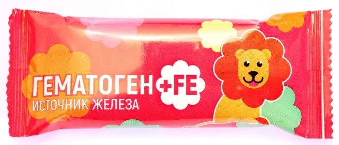 Гематоген Ferrum, плитка, 50 г, 1 шт.