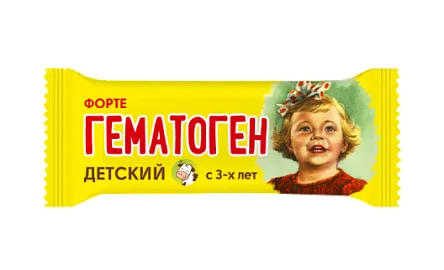 Гематоген Форте детский, 25 г, 1 шт.