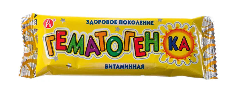 Гематогенка витаминная, батончик, 40 г, 1 шт.