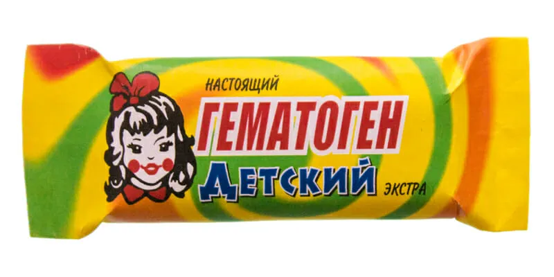 Гематоген настоящий детский экстра, 40 г, 1 шт.