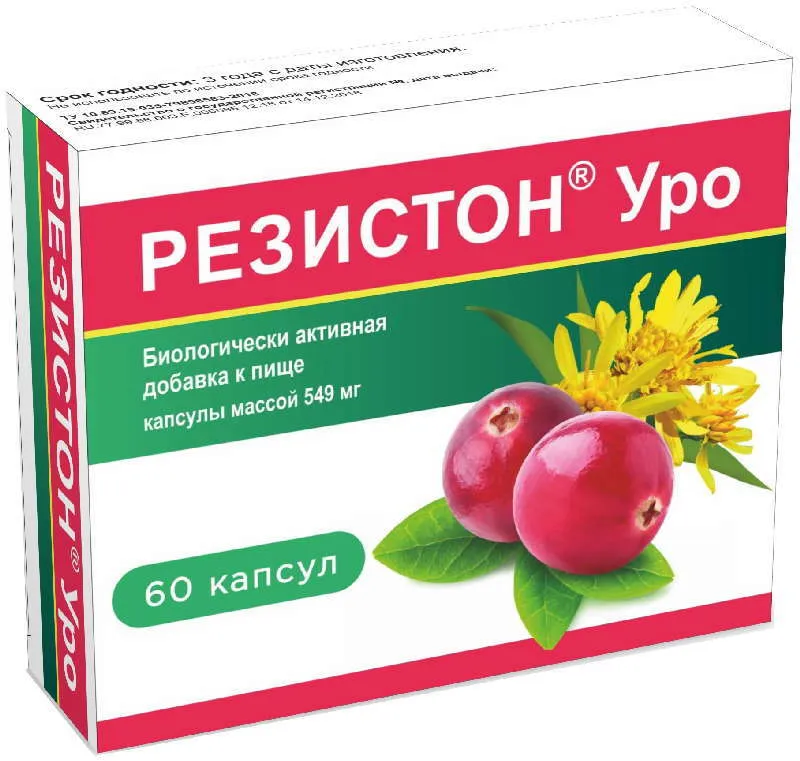 Резистон Уро, капсулы, 60 шт.