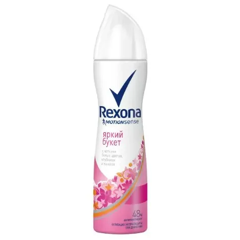 Rexona MotionSense Антиперспирант Яркий букет, аэрозоль, 150 мл, 1 шт.