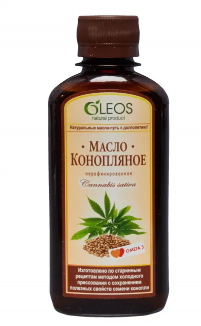 Oleos масло конопляное, масло, 200 мл, 1 шт.