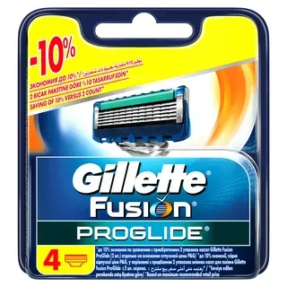 Gillette Fusion Proglide Кассеты, 4 шт.