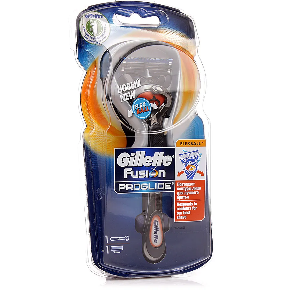 Gillette Fusion ProGlide Flexball Станок с 1 сменной кассетой, 1 шт.