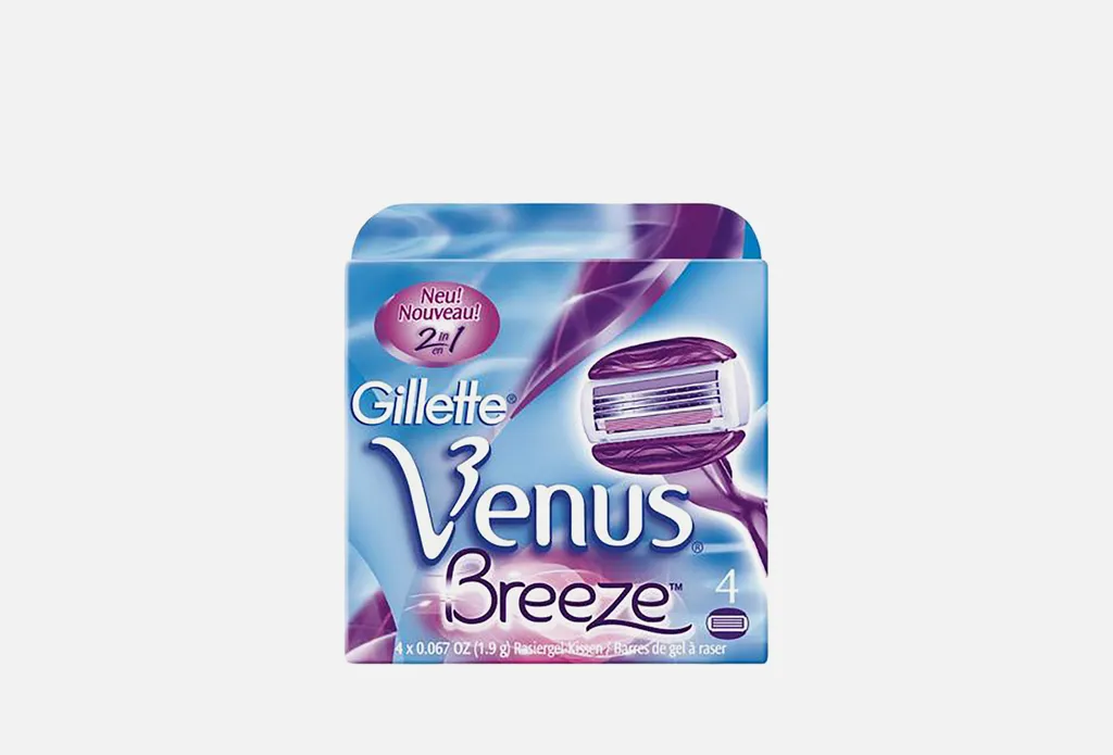 Gillette Venus Breeze Сменные кассеты, 4 шт.