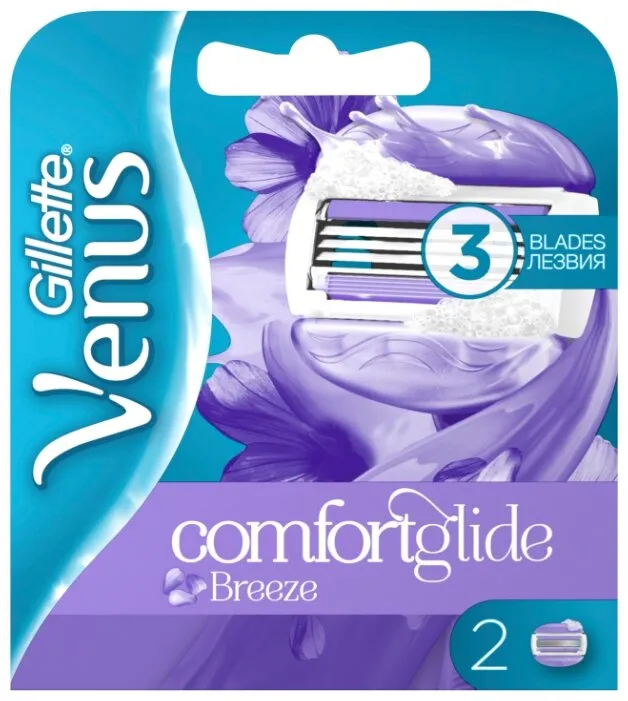 Gillette Venus Breeze Сменные кассеты, 2 шт.