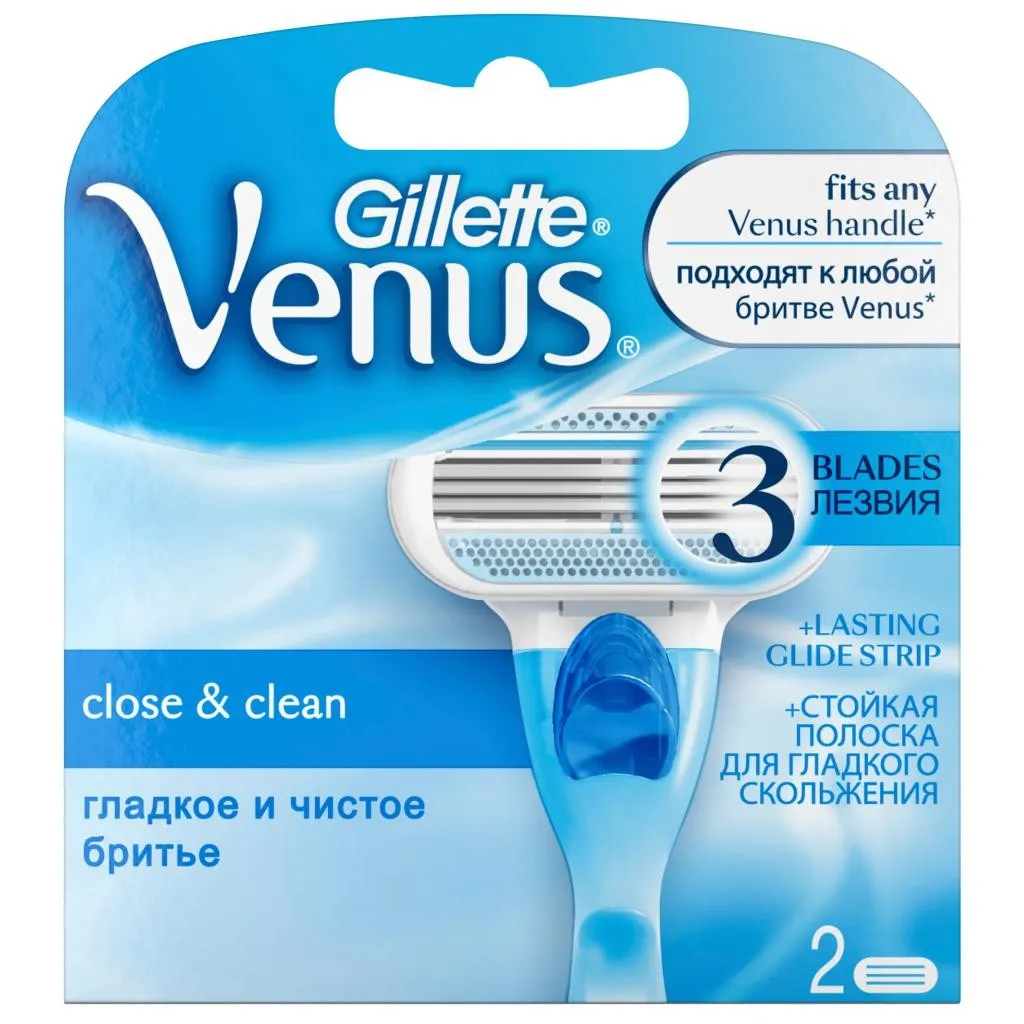 Gillette Venus Кассеты, для женщин, 2 шт.