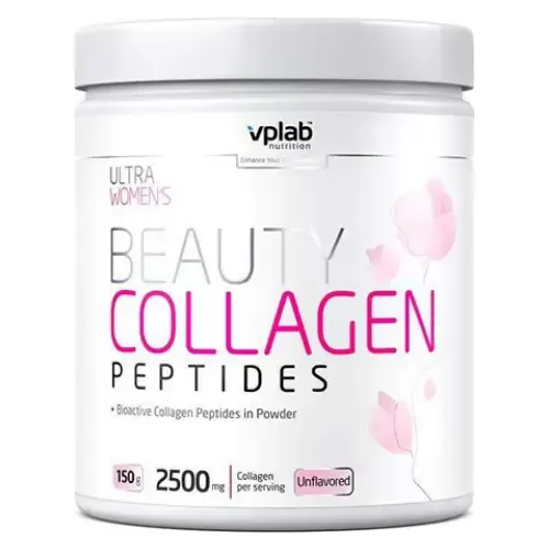 Vplab Collagen Peptides Beauty Гидролизованный коллаген, 2500 мг, порошок, 150 г, 1 шт.