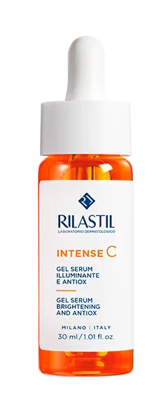 Rilastil Intense C Антиоксидантная гель-сыворотка для сияния кожи с витамином С, гель-сыворотка, 30 мл, 1 шт.