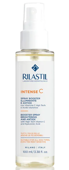 Rilastil Intense C Антиоксидантный спрей-бустер для сияния кожи с витамином С, спрей, 100 мл, 1 шт.