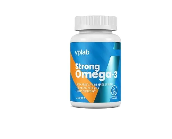 Vplab Strong Omega-3, капсулы, 60 шт.